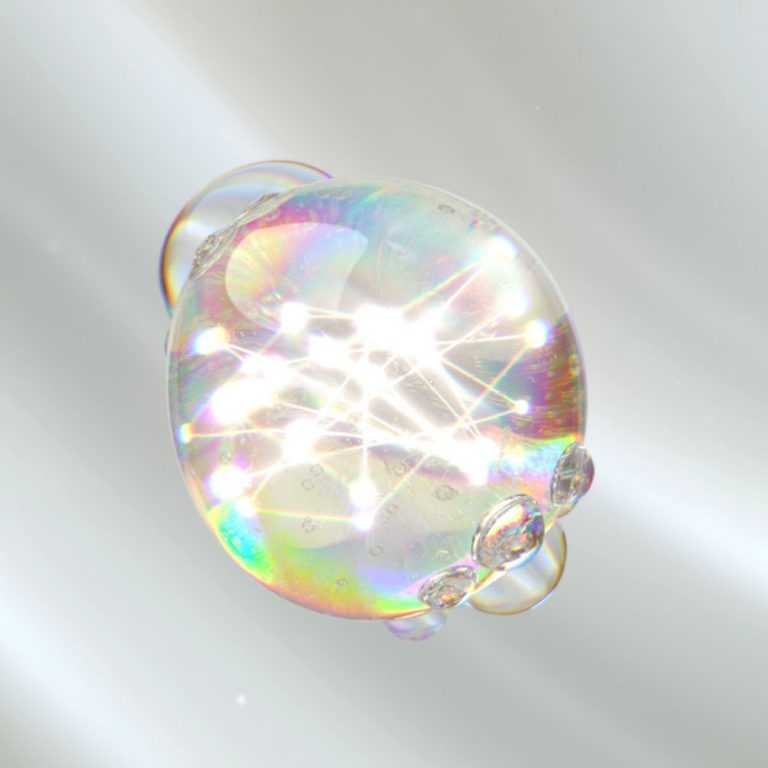 Rendering of haircare ingredient molecule