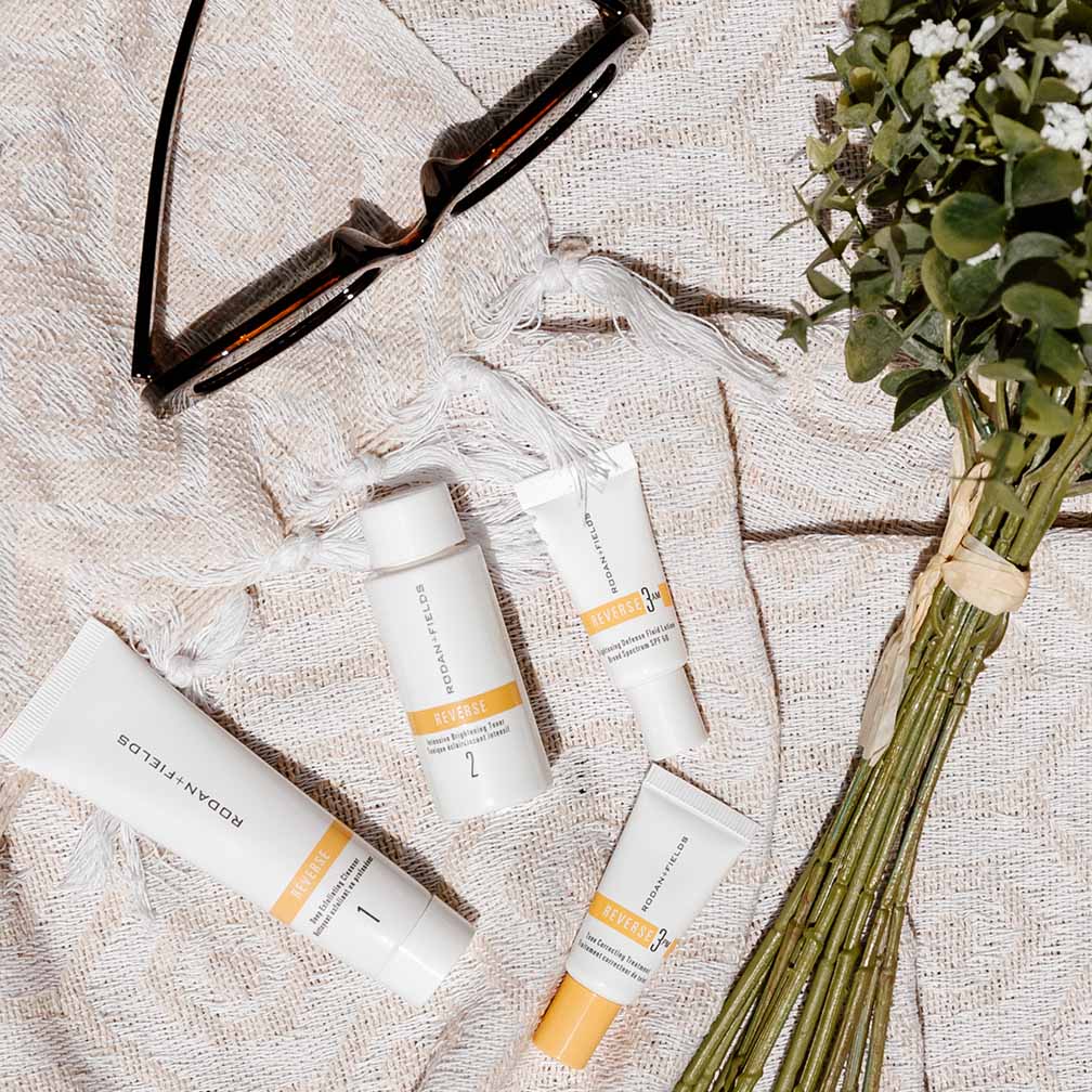 Travel-size Reverse Regimen products.