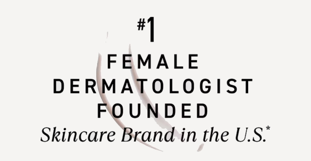 #1 female dermatologist-founded skincare brand badge